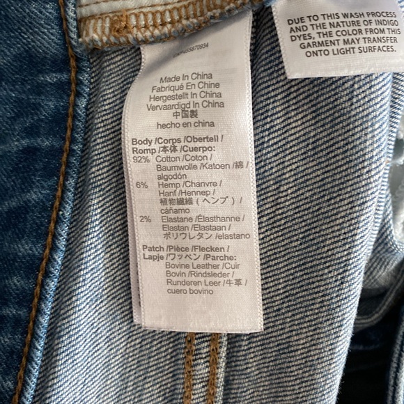 Madewell Slim Demi Boot Cotton Blend Jeans Size 30 - Picture 13 of 14